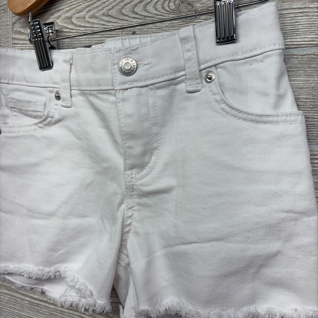 Denim Shorts Frayed 8