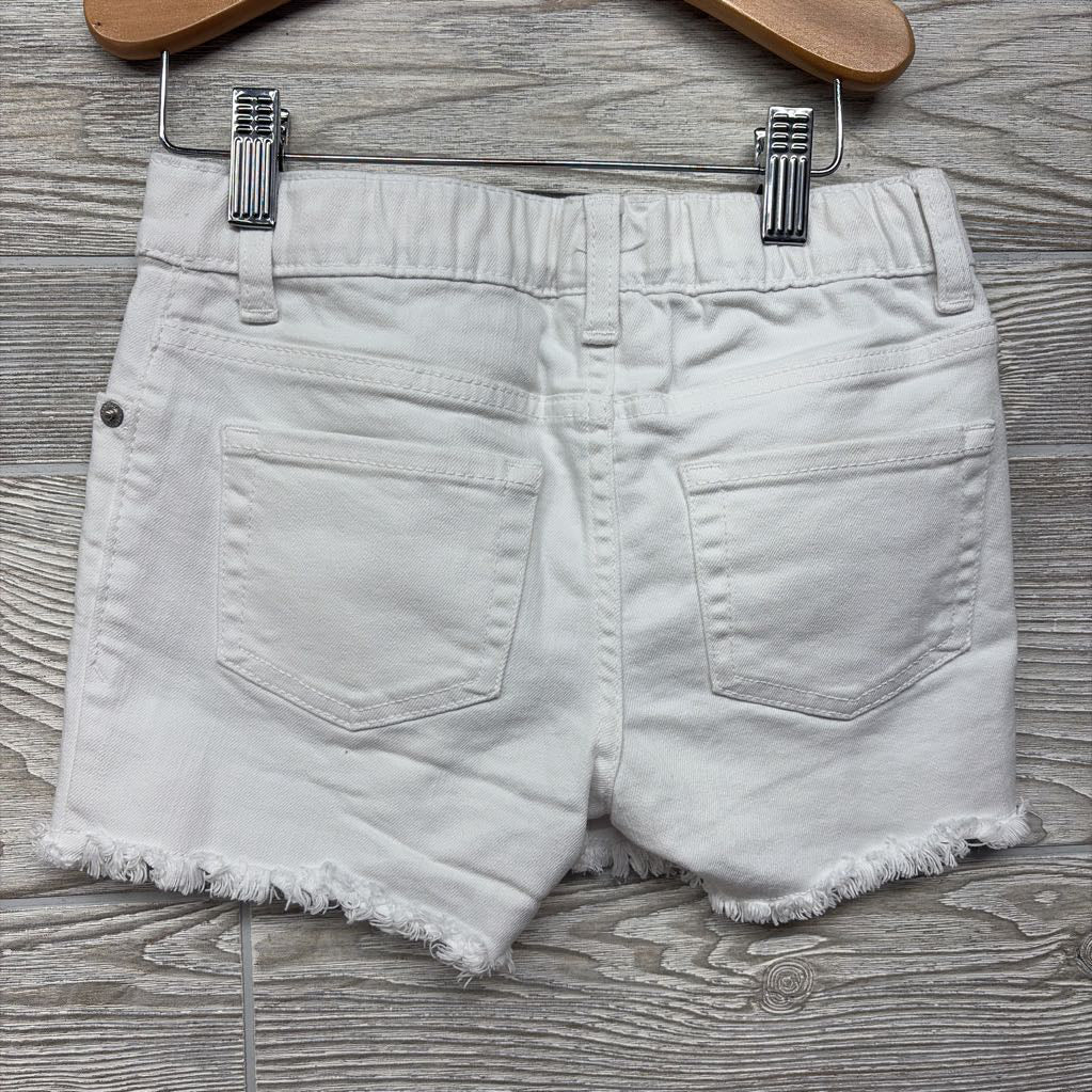 Denim Shorts Frayed 8