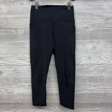 Cropped Active Leggings Side Pockets 8