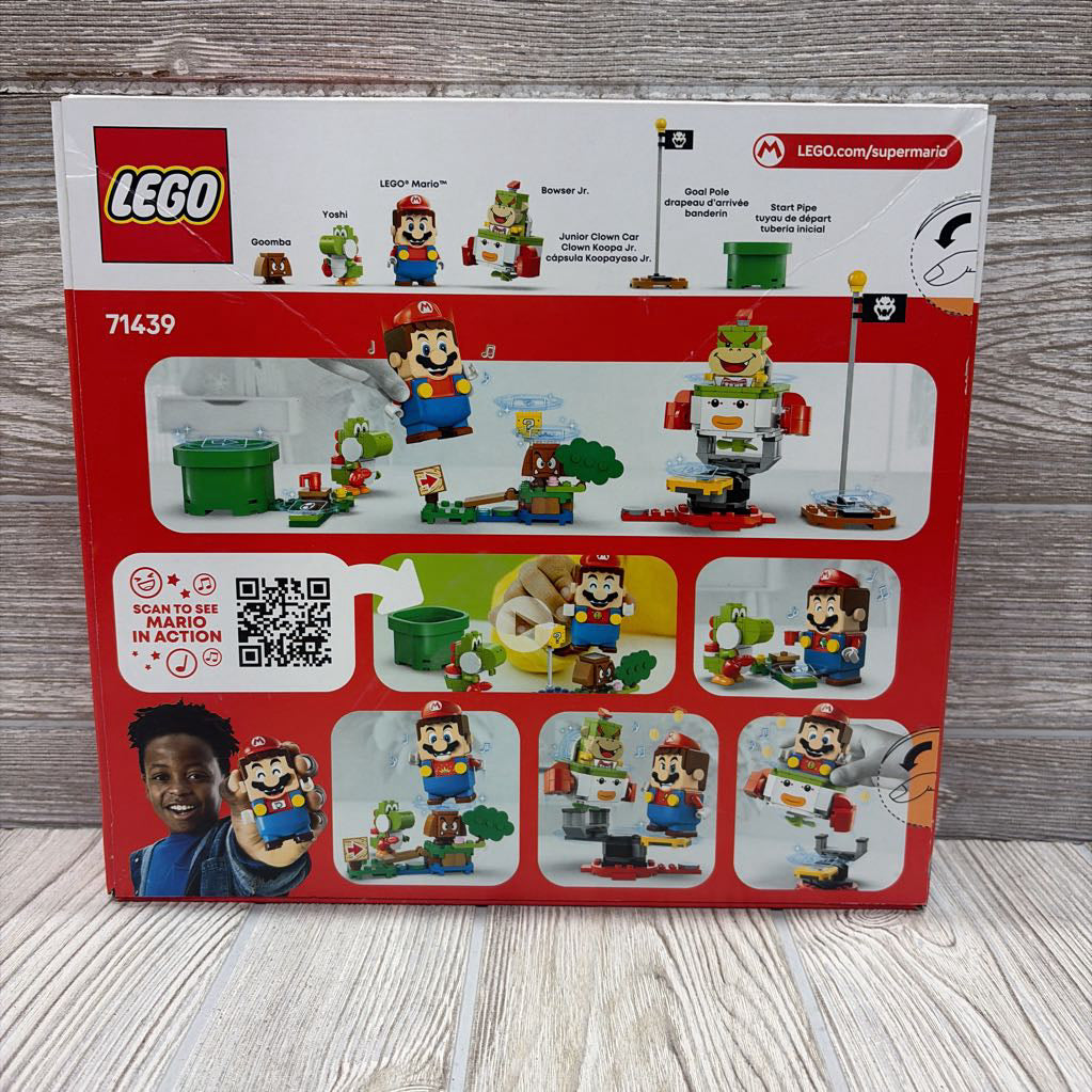 NEW Building Set Adventures With Interactive Mario #71439