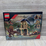 NEW Building Set Spinosaurus & Quetzalcoatlus Air Mission Jurassic World #76976