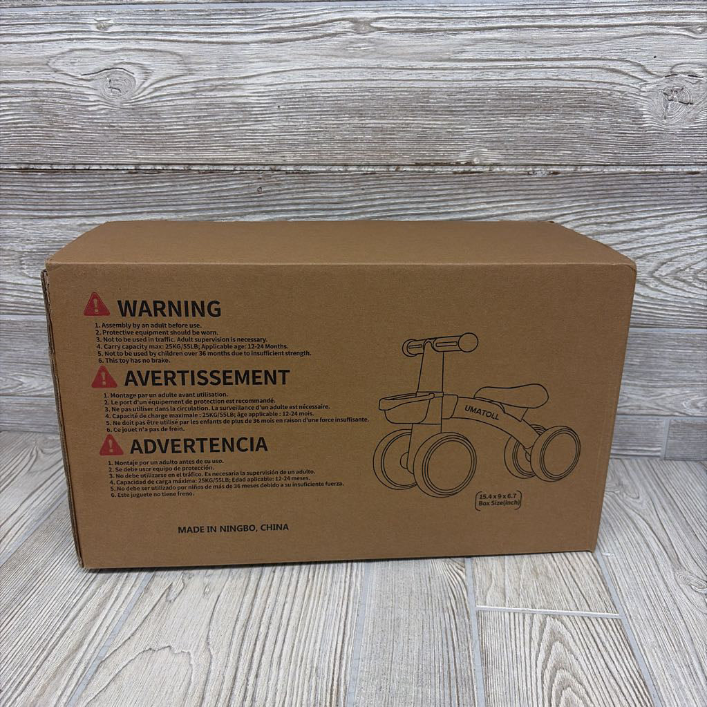 Colorful Lighting Baby Balance Bike