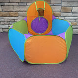 4 Pc Tent, Tunnel And Ball Pit Playhouse Set