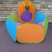 4 Pc Tent, Tunnel And Ball Pit Playhouse Set