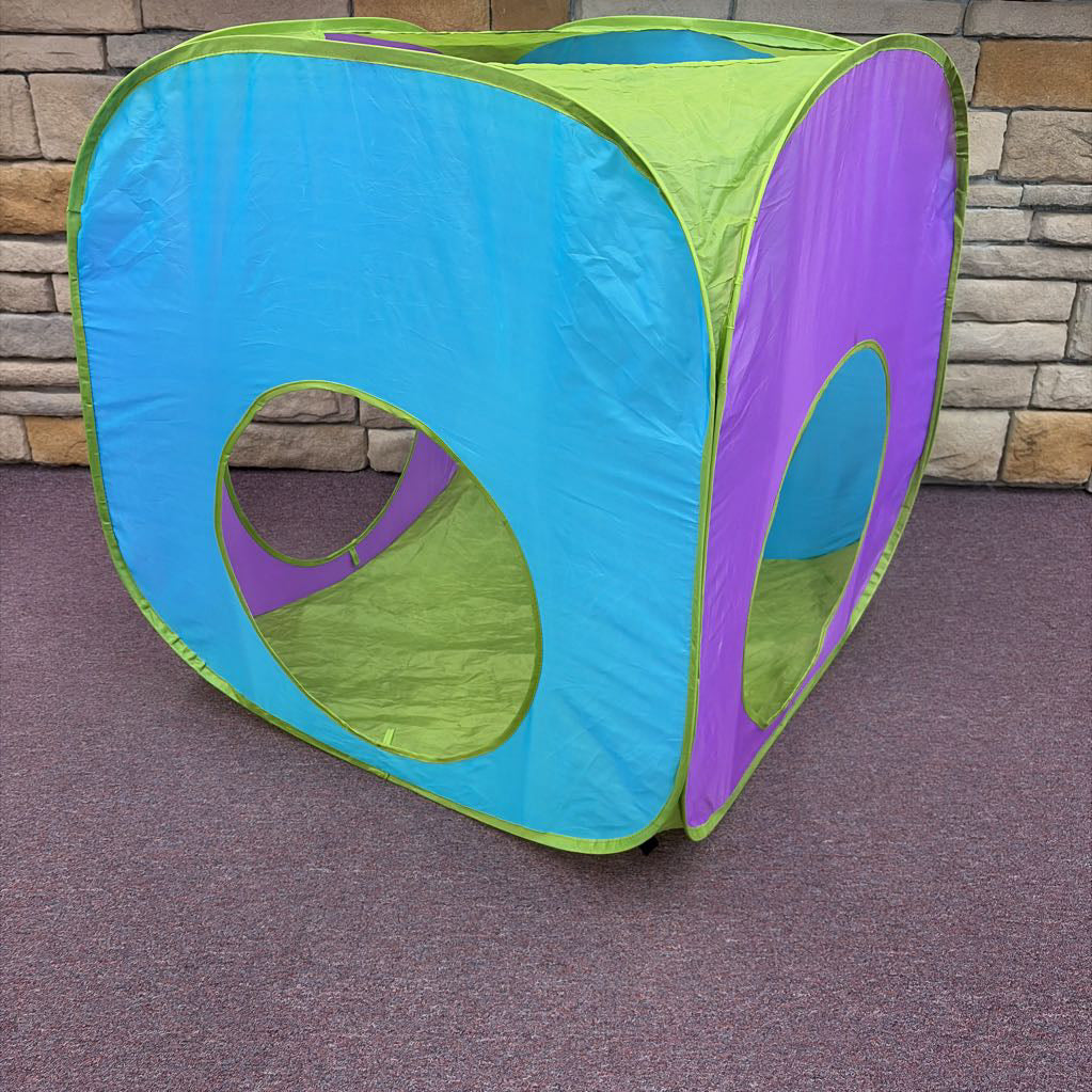 4 Pc Tent, Tunnel And Ball Pit Playhouse Set