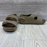 Arizona Kids Vegan Foot Bed Sandals W/ Backstrap 11.5C *