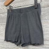 Ribbed Shorts Lettuce Trim 5T