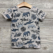 2 Pc PJs Sharks Rhinos 5T