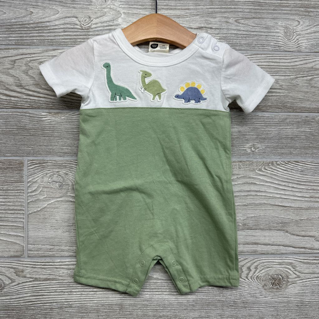 NEW Shorty Romper Dinosaurs 3-6M