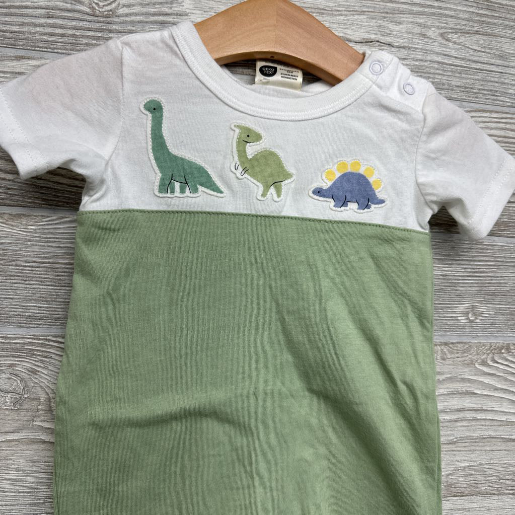 NEW Shorty Romper Dinosaurs 3-6M