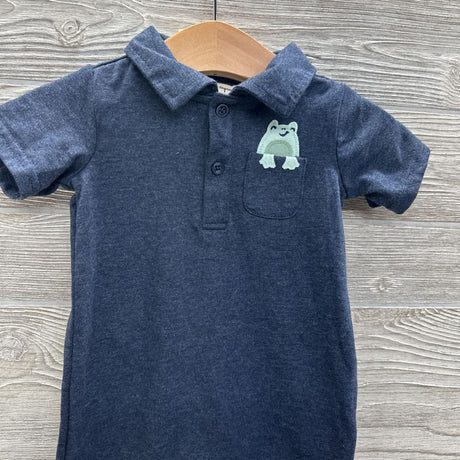 NEW Polo Shorty Romper Frog 3-6M