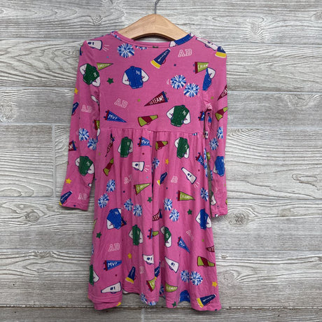 LS Bamboo Dress Cheer AD Team 4T