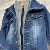 Denim Jacket W/ Hood 18-24M