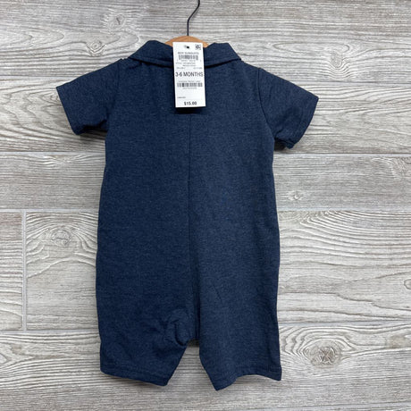 NEW Shorty Romper Chest Pocket 3-6M