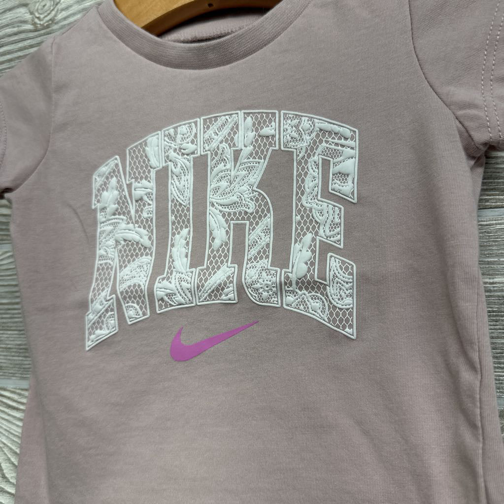 Shirt Faux Lace Logo 12M