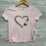 NEW Shirt Heart Butterflies Side Ties 7