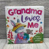 Grandma Loves Me Board Book