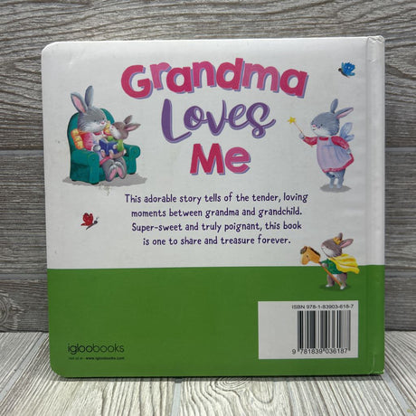 Grandma Loves Me Board Book