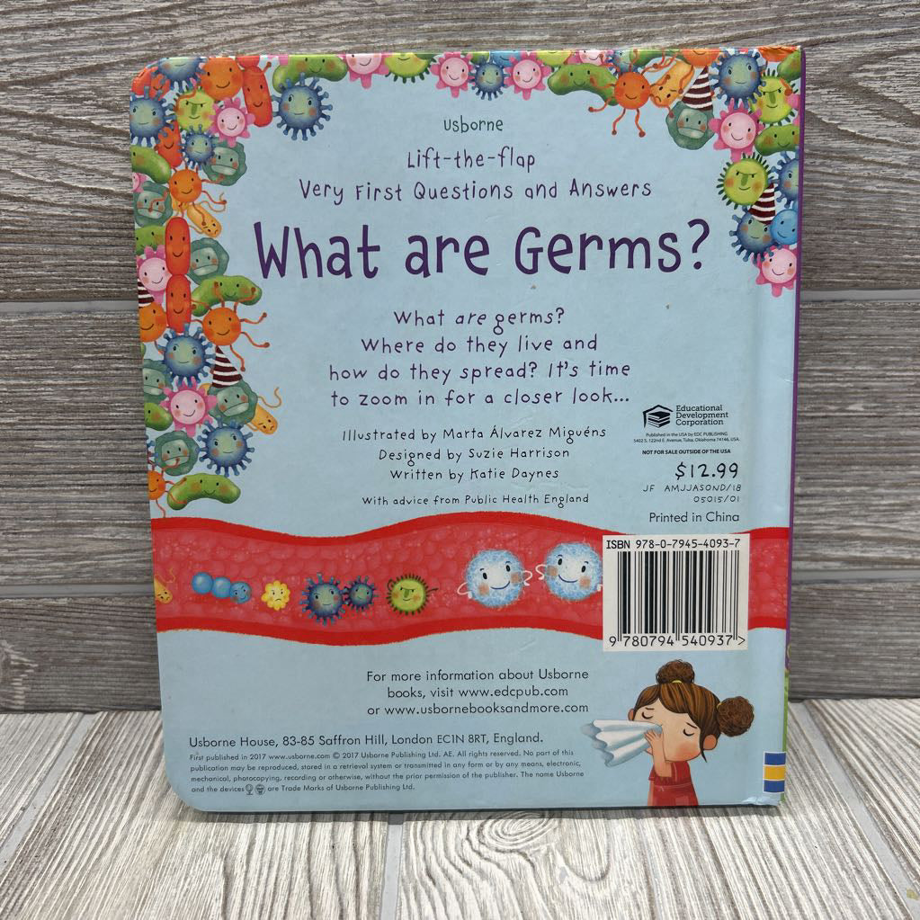 Usborne What are Germs Board Book
