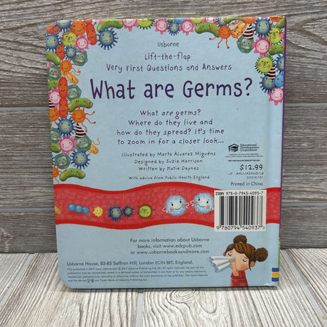 Usborne What are Germs Board Book