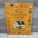 Usborne First Hundred words In Spanish Paperback Book