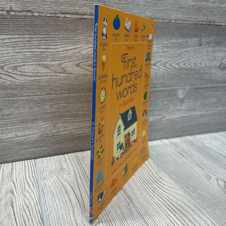 Usborne First Hundred words In Spanish Paperback Book
