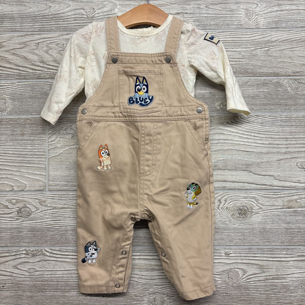 Character Overalls & Shirt 6-9M
