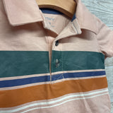 Polo Bodysuit Stripes 6M