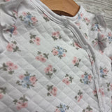 Quilted Sleeper Flowers 0-3M