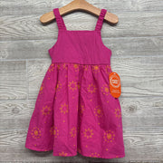 NEW Dress Embroidered Flowers 3t