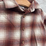 Plaid Flannel Shirt 6M