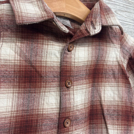 Plaid Flannel Shirt 6M
