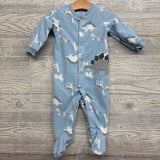 Button Up Blanket Sleeper Dinosaurs 6M