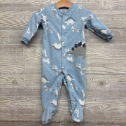 Button Up Blanket Sleeper Dinosaurs 6M