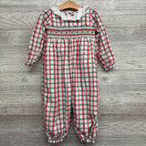 NEW Smocked LS Dress Plaid 3t