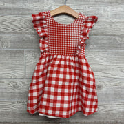 Dress Ruffles Gingham 4t