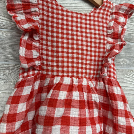 Dress Ruffles Gingham 4t