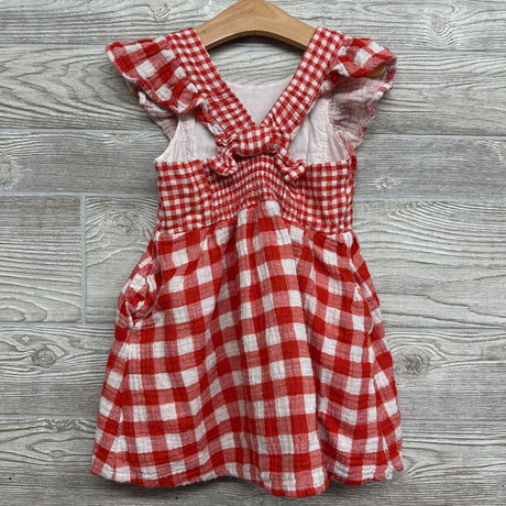 Dress Ruffles Gingham 4t