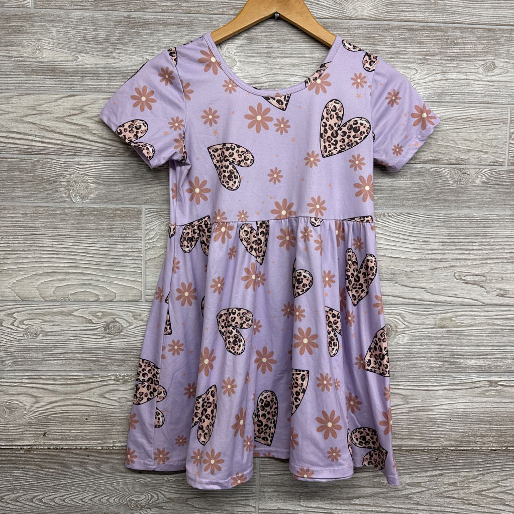 Dress Animal Print Hearts 8