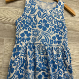 Tank Top Dress Flowers 10-12