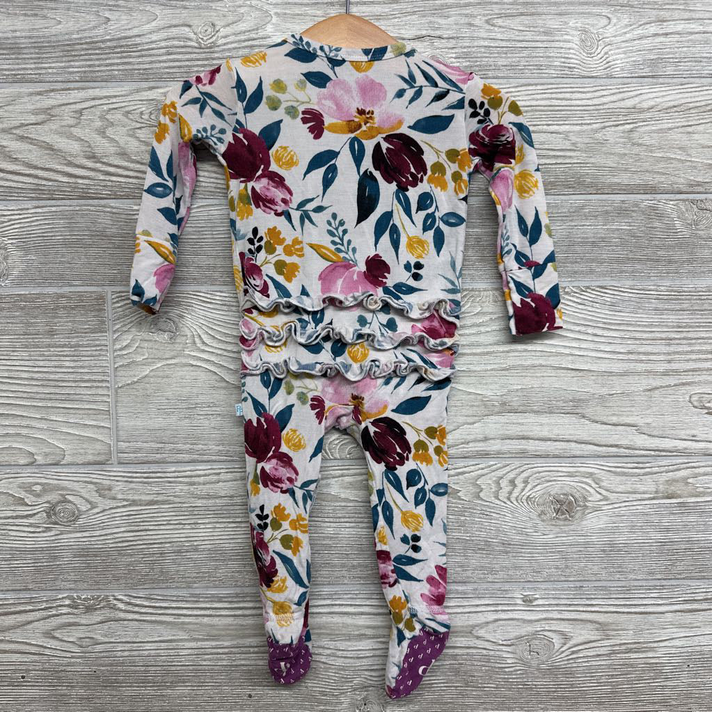 Bamboo Outfit Flowers 3-6M