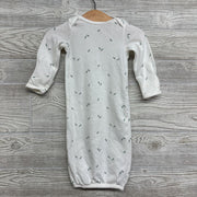 Pj Gown Leaves 0-3M