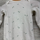 Pj Gown Leaves 0-3M