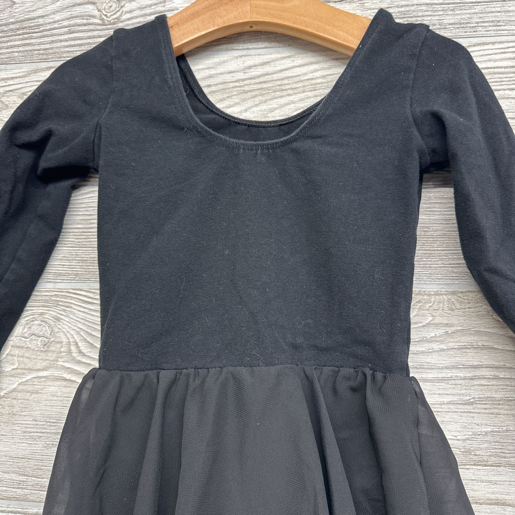 LS Leotard W/ Tutu Ruffle 2t