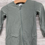 LS Ribbed Footless Sleeper 0-3