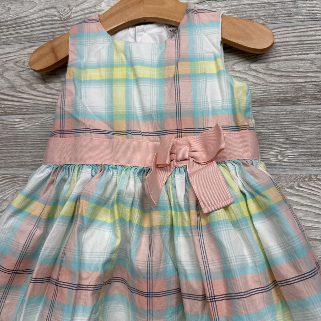 Plaid Dress 18M