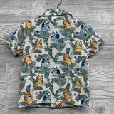 Muslin Button Up Character Shirt 3t