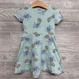 Dress Elsa & Snow Flakes 4t