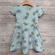 Dress Elsa & Snow Flakes 4t