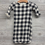 Pj Gown Gingham 0-6M